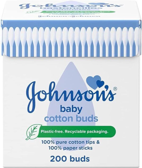 Johnson's Baby Cotton Buds, Pack of 200
